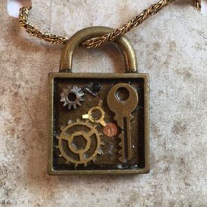 OOAK Necklace Made from Vintage/Antique Watches